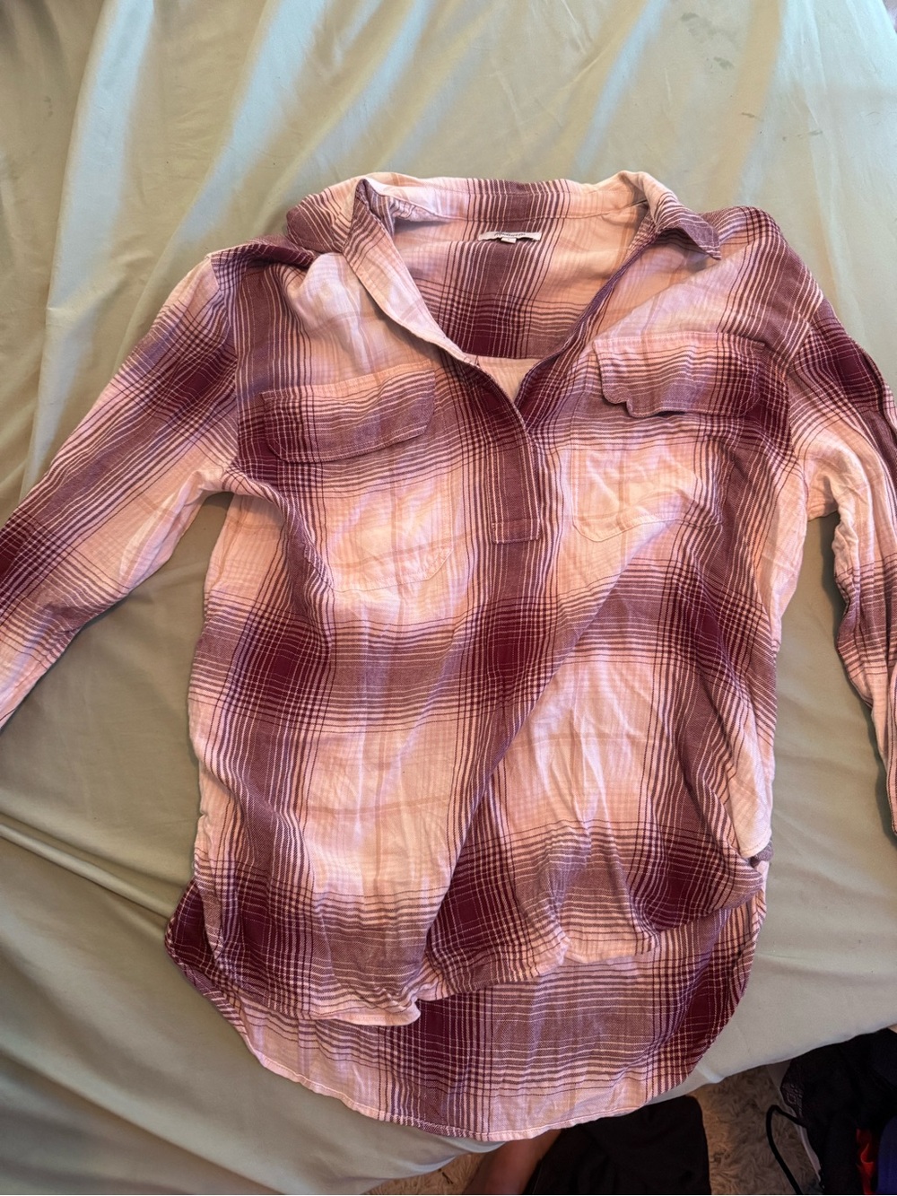 Madewell Plaid Long-Sleeve Shirt